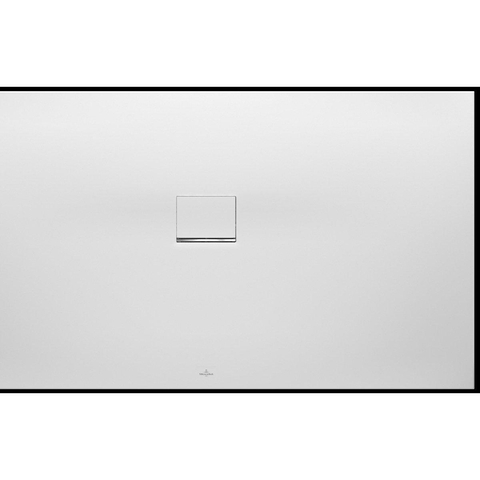 Villeroy & Boch Squaro infinity douchevloer - 160x100cm - Stone White (mat wit) SW480006