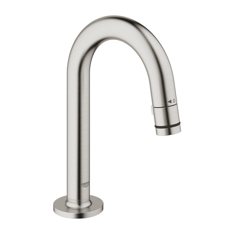 GROHE Universal Robinet Lave-mains Bec courbé supersteel SW444108