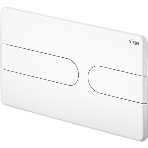 Viega Prevista bedieningsplaat visign for style 23 13x22cm kunststof alpine wit SW420801