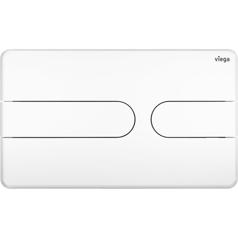 Viega Prevista bedieningsplaat visign for style 23 13x22cm kunststof alpine wit SW420801