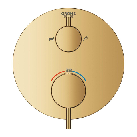 GROHE Atrio Mitigeur thermostatique encastré avec inverseur cool sunrise SW354763