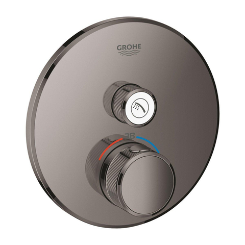 Grohe Grohtherm SmartControl Inbouw Douchekraan - thermostatisch - hard graphite (antraciet) SW354641