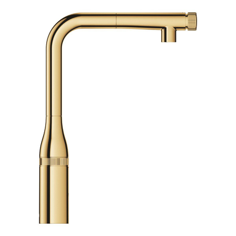 GROHE Essence Keukenkraan - hoog - draaibare/uittrekbare uitloop - cool sunrise glans SW392213
