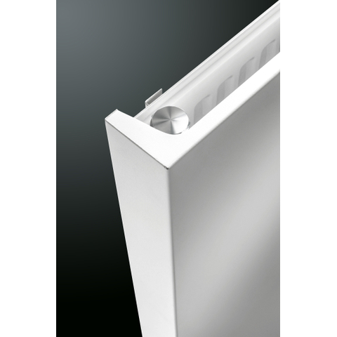 Vasco Niva N2L1 radiateur design double 420x2220mm 1543 watt raccordement 1188 blanc structuré 7244447