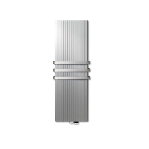 Vasco Alu Zen designradiator 1800x600mm 2155 watt aansluiting 66 aluminium grijs (M302) 7244196