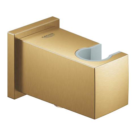 Grohe Euphoria Cube Wandaansluitbocht - met wandhouder - brushed cool sunrise (goud) SW484610