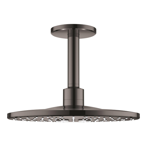 Grohe Rainshower SmartActive 310 Hoofddouche - 31cm - 2 straalsoorten - plafondarm 14.2cm - hard graphite (antraciet) SW448246