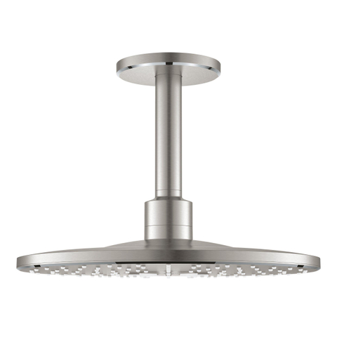 Grohe Rainshower SmartActive 310 Hoofddouche - 31cm - 2 straalsoorten - plafondarm 14.2cm - Supersteel (RVS) SW545416