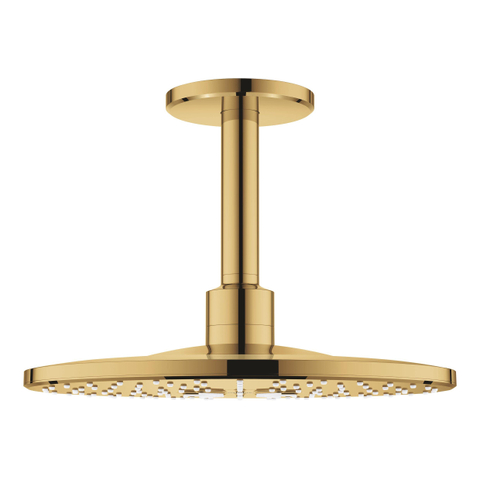 Grohe Rainshower SmartActive 310 Hoofddouche - 31cm - 2 straalsoorten - plafondarm 14.2cm - cool sunrise (goud) SW448254
