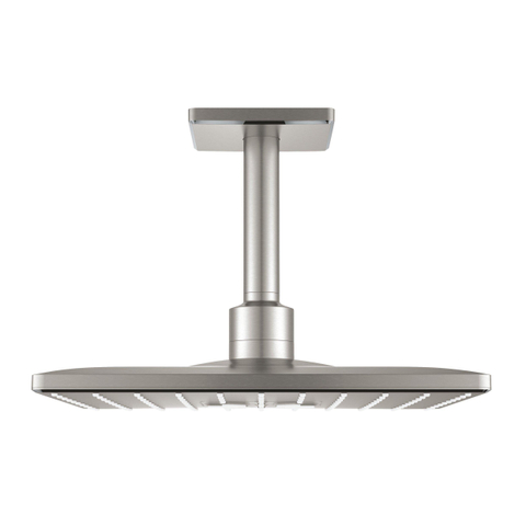 Grohe Rainshower SmartActive 310 Cube Hoofddouche - 31x 31cm - 2 straalsoorten - plafondarm 14.2cm - Supersteel (RVS) SW484554