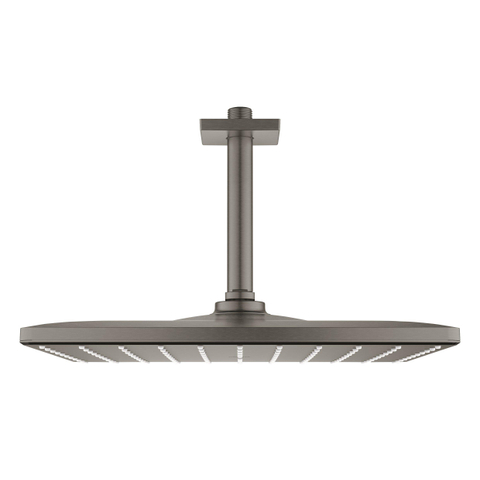Grohe Rainshower Mono 310 Cube Hoofddouche - 31x 31cm - 1 straalsoort - plafondarm 14.2cm - brushed hard graphite (antraciet) SW439102