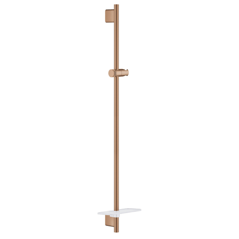 Grohe Rainshower SmartActive Glijstang - 90cm - met zeepschaal - brushed warm sunset (koper) SW472419