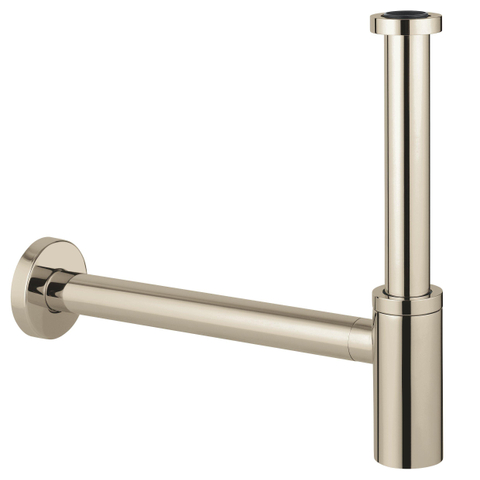 Grohe Designsifon - 1 1/4 inch - met muurbuis - brushed nickel (nikkel) SW484572
