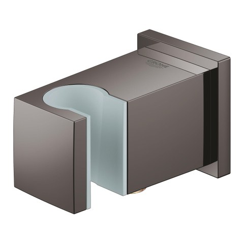 Grohe Euphoria Cube Wandaansluitbocht - met wandhouder - hard graphite (antraciet) SW484600