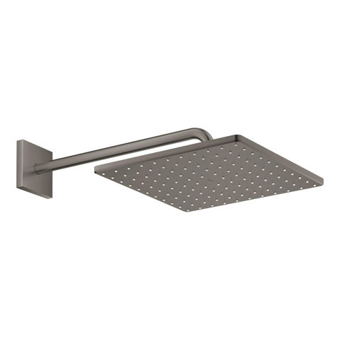 Grohe Rainshower Mono 310 Cube Hoofddouche - 31x 31cm - 1 straalsoort - wandarm 42.2cm - brushed hard graphite (antraciet) SW438881