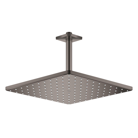 Grohe Rainshower SmartActive 310 Cube Hoofddouche - 31x 31cm - 1 straalsoort - plafondarm 14.2cm - hard graphite (antraciet) SW484609