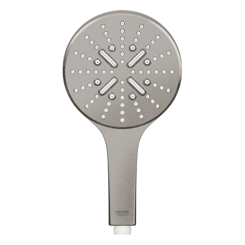 Grohe Rainshower SmartActive Handdouche - 13cm - 3 straalsoorten - brushed hard graphite (antraciet) SW472379
