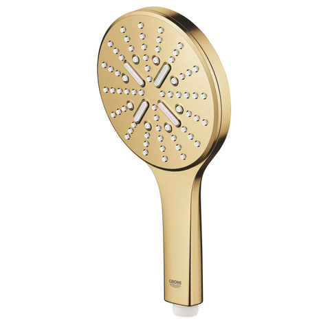 GROHE Rainshower SmartActive Douche à main 13cm 3 Jets cool sunrise brossé (or) SW472417