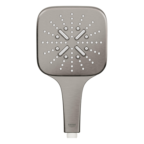 GROHE Rainshower SmartActive 130 Cube Douche à main Hard graphite brossé SW472254