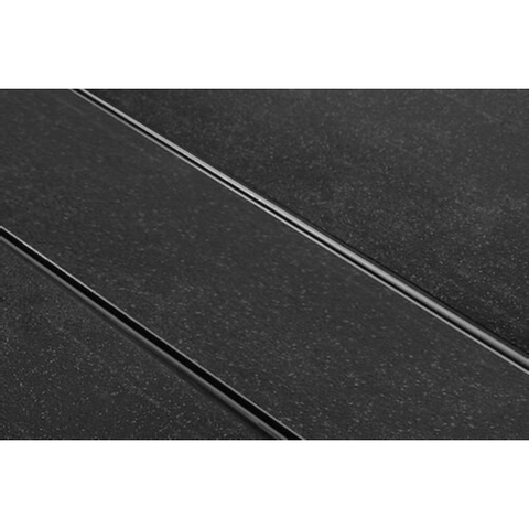 Easy Drain Caniveau pour carrelage avec sortie latérale 50mm 9,8x170cm avec garde d'eau 30/35/50cm 2302666