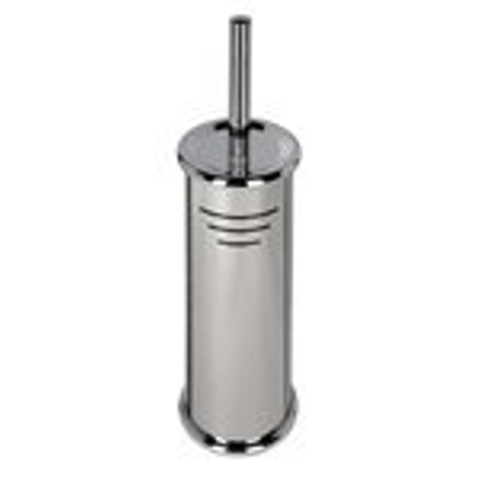 Geesa Hotel Brosse de toilette avec support autoportant Chrome (tête de brosse blanche) 0651783