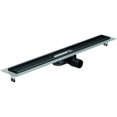 Aco Showerdrain c colours caniveau de douche 785mm H=68 bride de sol grille noir SW494645