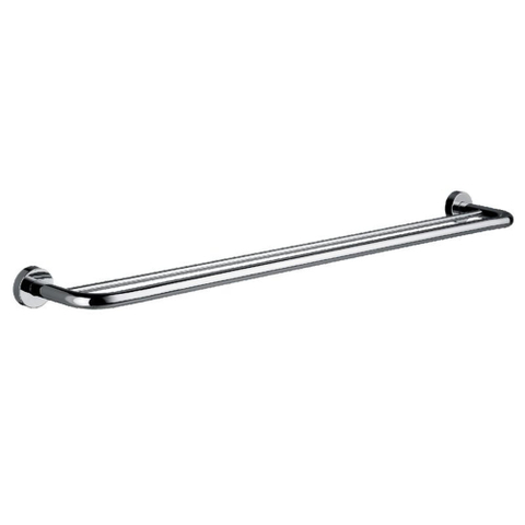 Emco Rondo 2 porte-serviettes double 80cm chrome 0630432