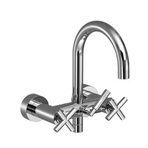 Dornbracht Tara robinet de baignoire avec inverseur et raccords chrome 0480243