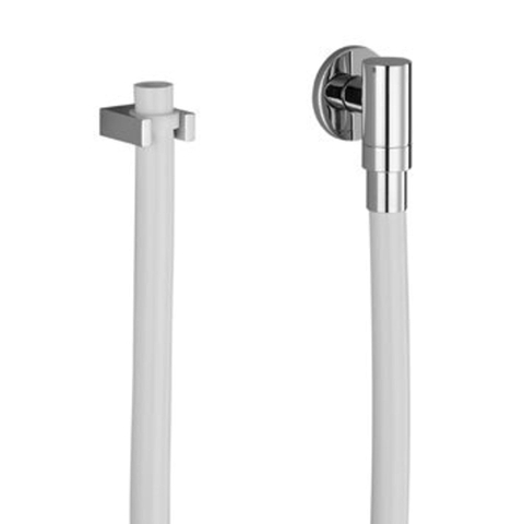 Dornbracht WaterTube coude de raccordement mural kneipp avec support mural avec rosace chromé 0433133