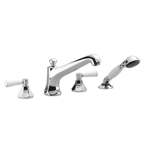 Dornbracht Madison Flair Mélangeur de rebord de baignoire 4 trous sans levier platine mat 0470254