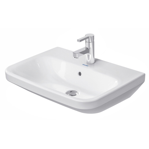 Duravit Durastyle Med wastafel - zonder overloop - met kraangat - 60x44cm - wit SW54109
