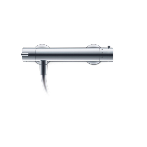 Duravit B.2 Thermostatische douchemengkraan - opbouw - 260x1135x40mm - hoogglans chroom SW500276