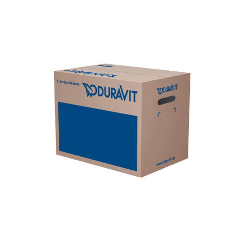Duravit D-code Wandclosetpack - met wandcloset - diepspoel - 35.5x54.5cm - met closetzitting - wit SW85520
