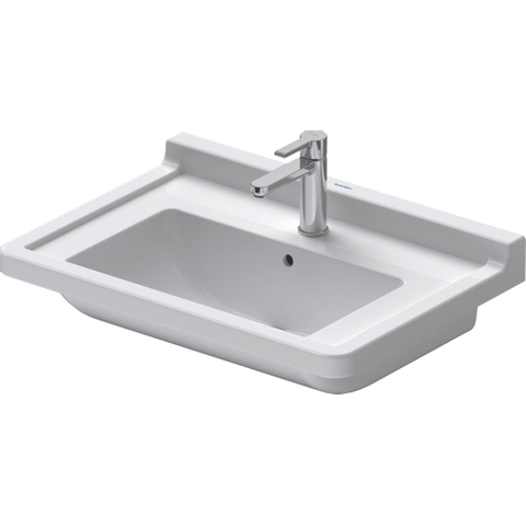 Duravit Starck 3 Philippe Starck - 3 meubelwastafel - 70x49cm - wit 0316466