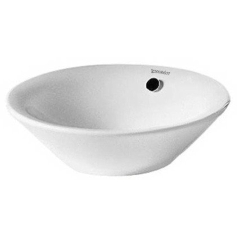 Duravit Starck 1 waskom ø33cm met wondergliss (vuilafstotende behandeling) wit 0295460
