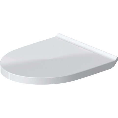 Duravit No.1 DuraStyle Basic WC-zitting - 37.3x43x4.3cm - kunststof - wit glanzend SW242800