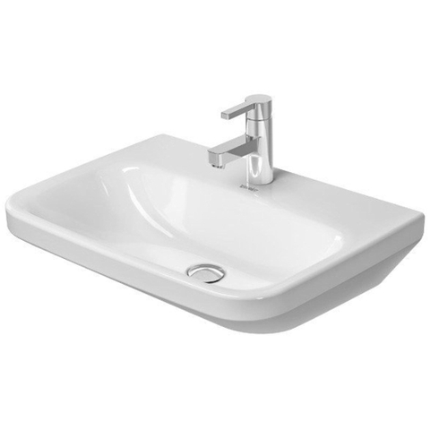 Duravit Durastyle Med wastafel - zonder overloop - met kraangat - 60x44cm - wit SW54109