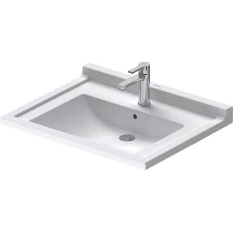 Duravit Starck 3 Vital wastafel - 70x54.5cm - met wondergliss - wit 0316326