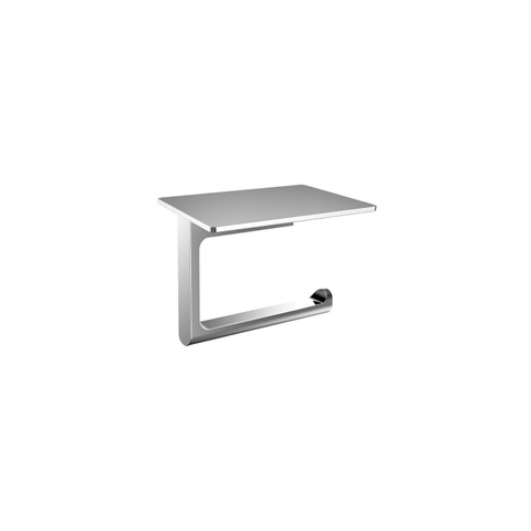 Emco Flow Toiletrolhouder Met Planchet Chroom SW452853