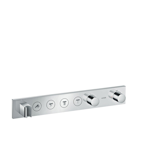 AXOR ShowerControl Partie apparente pour élément encastré module de thermostat pour 4 fonctions 59,8x90cm chrome SW157078