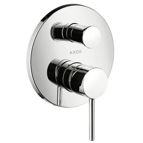 AXOR Starck Puro Set de finition pour thermostat encastré de bain chrome 0450476