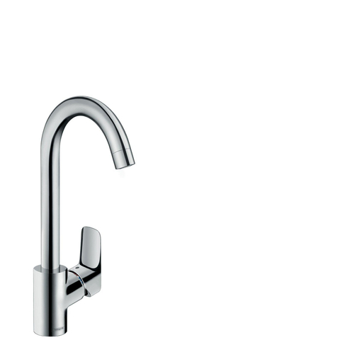 Hansgrohe Logis M31 - 1 greeps keukenmengkraan - 260 - ecosmart - hoogglans chroom SW528989