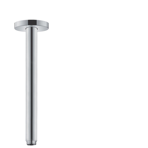 Hansgrohe Plafondbevestiging S G 1/2 - 30cm - hoogglans chroom 0605211