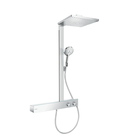 Hansgrohe Raindance e Showerpipe - 300 - 1jet - met ShowerTablet - 600 - hoogglans chroom SW157201