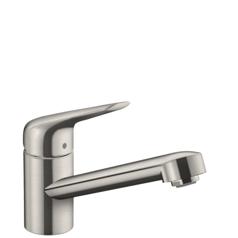 Hansgrohe Focus m42 1 greeps keukenmengkraan - 100 - rvs look SW241705