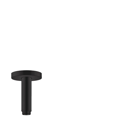 Hansgrohe Plafondbevestiging S - 100 mm - mat zwart SW358882