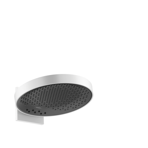 Hansgrohe RainFinity PowderRain - hoofddouche 360 - 3jet - met douchearm 10-30° verticaal kantelbaar - diameter 36cm - mat wit SW358868