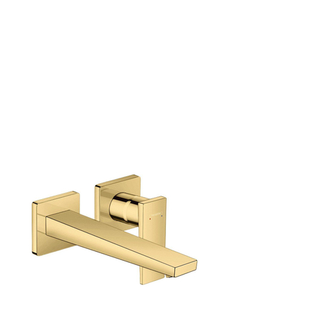 Hansgrohe Metropol afbouwdeel wastafelkraan - voorsprong 22.5cm - met waste - glans goud SW358690