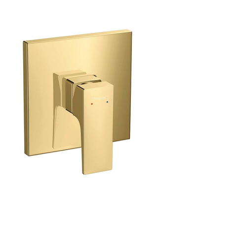 Hansgrohe Metropol Eengreeps douchemengkraan - afbouwdeel - met rechte greep - glans goud SW358698