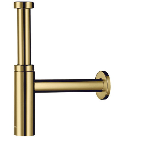 Hansgrohe Universeel Flowstar S Premium designbekersifon 5/4 met muurbuis - met rozet - glans goud SW358990